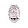 Badge Police Silver