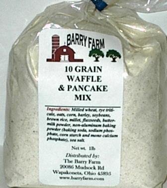 10 Grain Pancake and Waffle Mix by Barry Farm