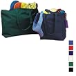 Big Accessories - Canvas Zippered Book Tote (BE009)