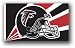 ATLANTA FALCONS HELMET FLAG ----- NFL