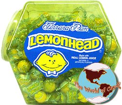 Lemonheads, (200 Piece Tub)