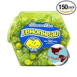 Lemonheads, (200 Piece Tub) by Ferrara Pan