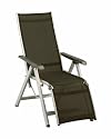 Kettler Basic Alu-Textilene Relax Gestell champagner, Textilene mocca