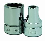 Williams B-1214 7/16-Inch Shallow 12-Point Socket [並行輸入品]