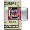 College Large Money Clip - South Carolina Gamecocks