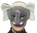 Forum Novelties Deluxe Plush Gray Elephant Animal Half Mask