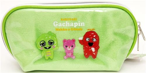 Imagen 2 de Estuche verde de Gachapin con monstruo verde y sus amigos