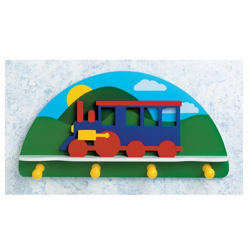 Childrens Toyshop  Toys : Sassafras Train Coat Rack