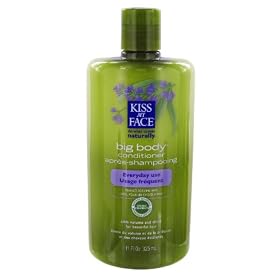 Kiss My Face Organic Big Body Conditioner for Fuller Thicker, 11-Ounce Bottles (Pack of 3)