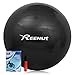 REEHUT Exercise Ball (55cm,65cm,75cm) for Fitness,Anti-Burst Yoga Ball Office Chair,Balance Ball,Extra Thick Stability Ball for Home, Gym,Physical Therapy, Pregnancy Quick Pump Included