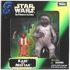 Star Wars The Power of the Force Kabe and Muftak Figurenset