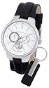 Ben Sherman Gents Stainless Steel Bracelet Watch with Keyring Gift Set