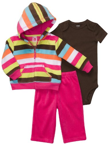 Carter's Striped Hoodie Set