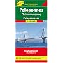 Peloponnese: FB.G094 (Road and Leisure Time Map)