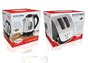 SWAN STAINLESS STEEL 1.7 LITRE 3KW KETTLE (SK20010N) & STAINLESS STEEL 2 SLICE TOASTER (ST9010N) COMBINATION SET