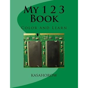 My 1 2 3 Book: Color and Learn