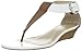 Bandolino Women's Positive Thong Sandal,White,8.5 M US