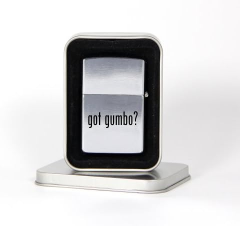 got gumbo? - Silver Flip Top Lighter
