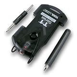Tool Logic T1TLCR T1 Series Tech Light, Multifunction, Hands-Free Red Led Flashlight, Charcoal