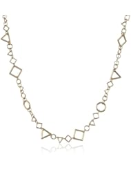 Campbell Gold-Plated Multi Zen Chain Necklace, 24"