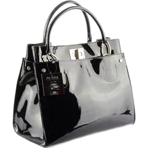 Sac vernis noir