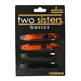 IMAGE OF 4 Pcs Barrettes Case Pack 72