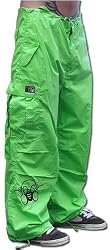 USC Ghast String Raver Dance Pants (LIME)
