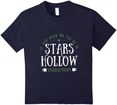Kids Gilmore shirt for girls : Starshollow cafe Luke 4 Navy