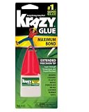 Krazy Glue KG48348MR Instant Krazy Glue Mini Advanced Precision Tip 0.18-Ounce