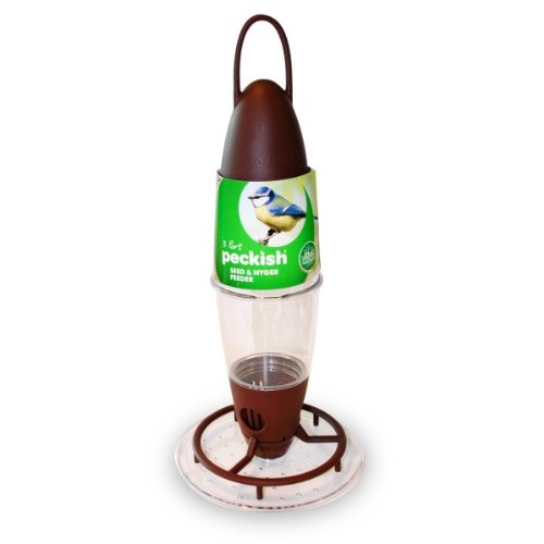 Peckish Seed Feeder 3 Port Bird Feeder