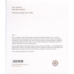 Cho Oyu 8201m: Field Recordings from Tibet