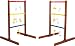 Ladder Toss & Ladder Golf Set - 2 Portable 3ft Tall Ladders, 3 Bolos, & 3 Child Safe Soft Bolos