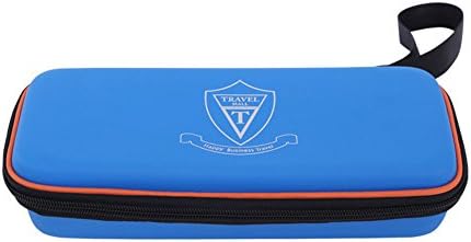 Popzeeker® - Universal Business Holiday Portable Travel Bags Computer Devices Storage Cases for Small Electronics and Accessories (Blue)
