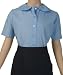 Apparel : French Toast Short Sleeve Peter Pan Blouse With Lace Trim Collar