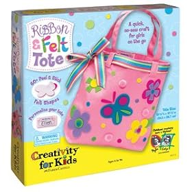 Creativity for Kids Ribbon & Felt Tote