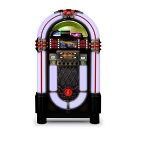 Saffire JP100W1-RGB iPod Jukebox Station with Universal Dock, FM Radio, and Remote Control (3 Colors)