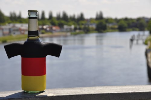 Flaschentrikot Deutschland / Fanartikel / Flaschenkühler / Fußball / Handball / WM / EM / Neoprenkühler