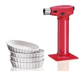 K&uuml;chenprofi 1929001405 Cr&egrave;me Br&ucirc;l&eacute;e Set 5-teilig, rot