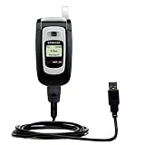 Classic Straight USB Cable for the Samsung SCH-A850 with Power Hot Sync and Charge capabilities - Gomadic Brand w/ TipExchange Technology
