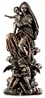 Mary with Angels Figurine - Cold Cast Resin - 12.75'' Height