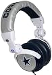 iHip NFH22DAC NFL Dallas Cowboys DJ Style Headphones, Blue/Silver