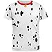 Dog Dalmatian Costume Red Collar All Over Adult T-Shirt