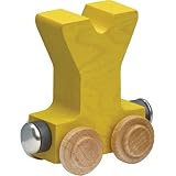 NameTrain Bright Finish Letter Cars - Y