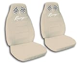 1999 Chevy Silverado 1500. 40\20\40 seats. Seat belt opening integrated in the seat covers. Seperate headrest covers included.