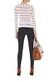 Sporty Stripe Knit Sweater