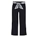 Girls' Uniform Pants with Tie Belt