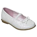Toddler Girls' Circo&reg; Jalisa Glitter Ballet Flat Shoes - White
