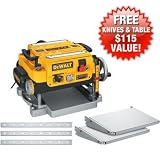 DeWalt DW735X 13 Two-Speed Planer Package