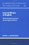 Lexical Strata in English: Morphological Causes, Phonological Effects (Cambridge Studies in Linguistics)
