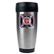 Chicago Fire MLS 16oz Stainless Steel Travel Tumbler - Primary Team Logo
